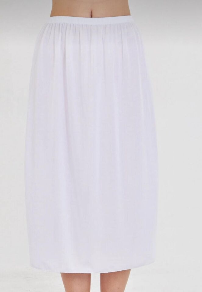 FASİON Kadın Uzun Tam Boy İç Göstermez Çok Amaçlı Ebise Astarı